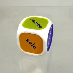 Board Game Parts: CADOO, Cranium, 2002, replacement pieces Special Die